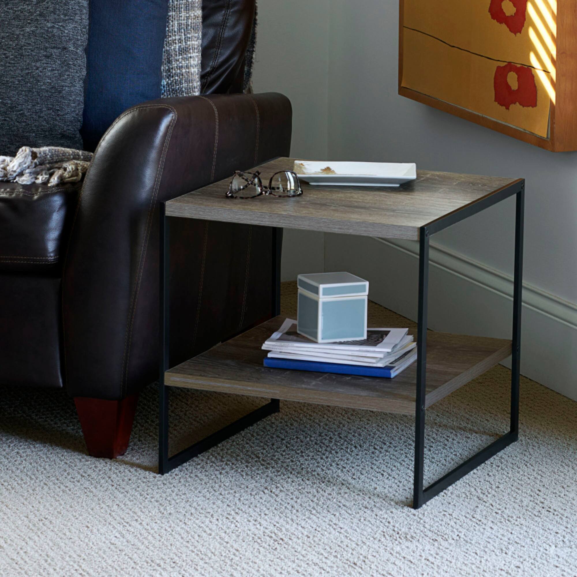 Household Essentials 20" Jamestown End Table